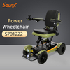 Silla de ruedas eléctrica portátil plegable de gran oferta para adultos