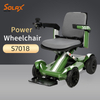 Silla de ruedas eléctrica portátil plegable con mejores ventas para adultos
