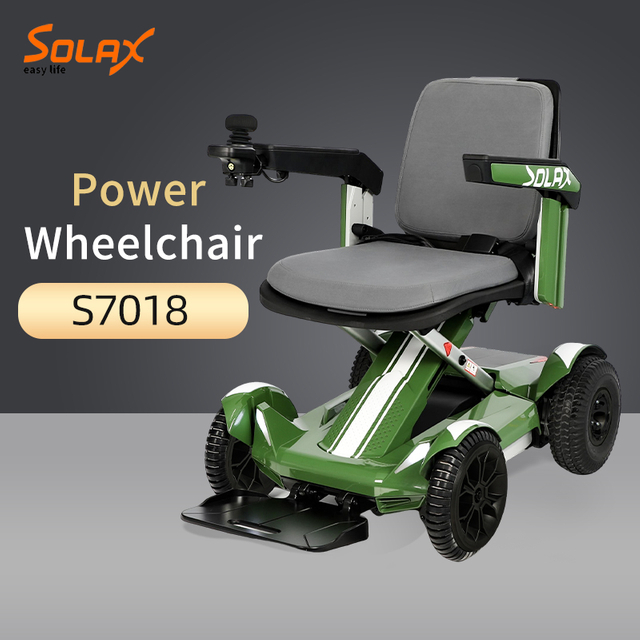 Silla de ruedas eléctrica portátil plegable con mejores ventas para adultos