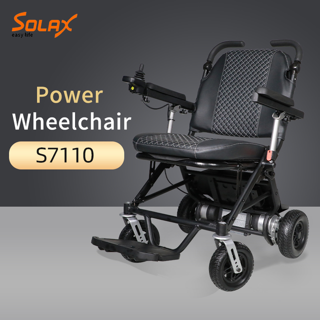 Silla de ruedas eléctrica plegable liviana a la venta