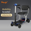Scooter eléctrico automático de 4 ruedas con batería