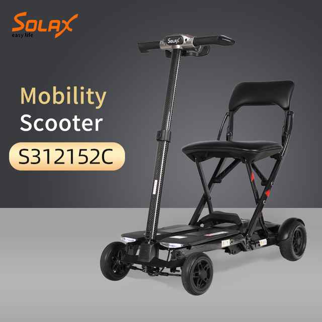 Scooter de movilidad Solax de fibra de carbono S312152C