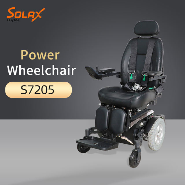 Proveedor global de silla de ruedas motorizada para discapacitados de servicio pesado 