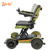 Silla de ruedas eléctrica portátil plegable de gran oferta para adultos